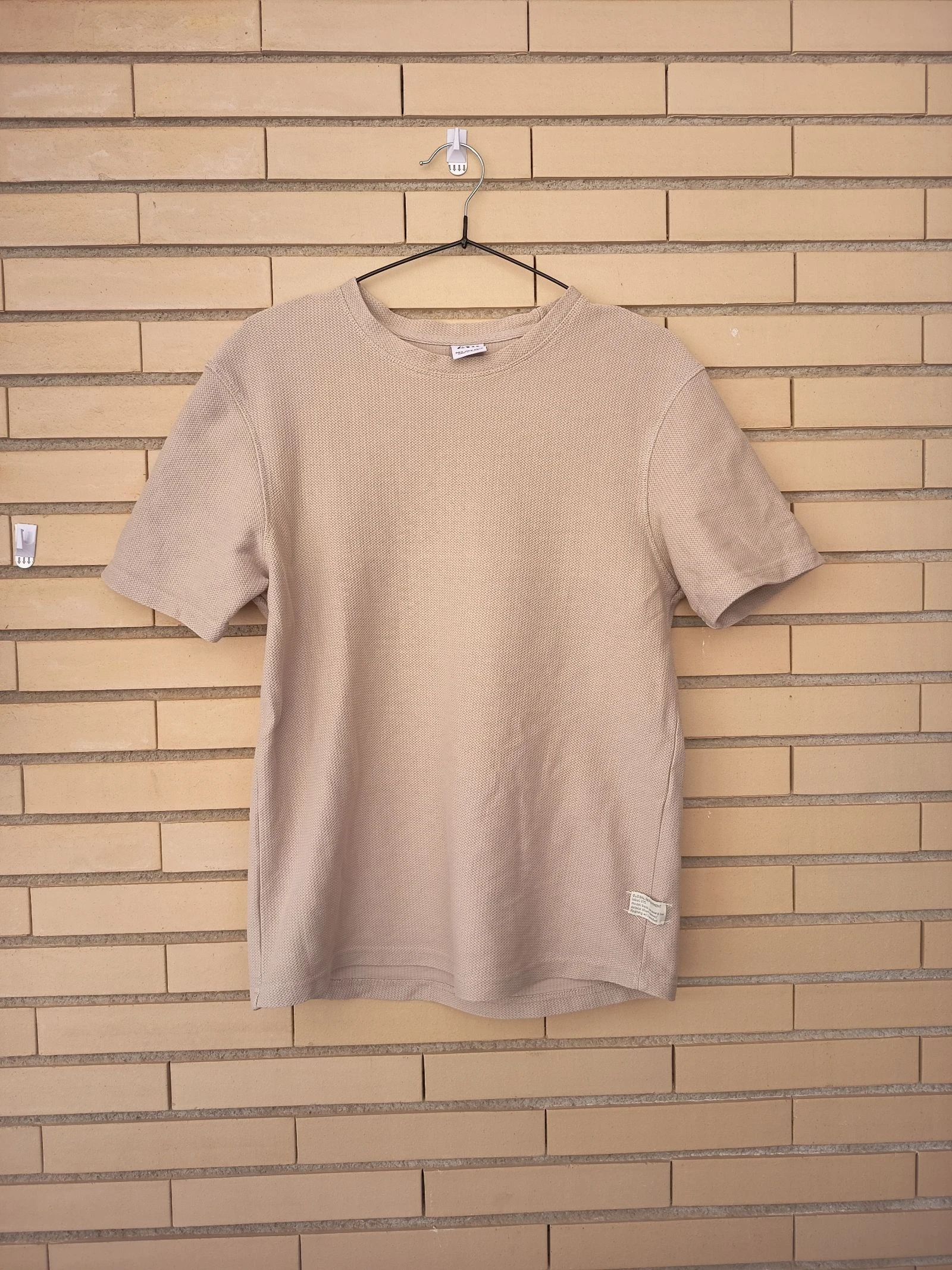 Camiseta Zara beige